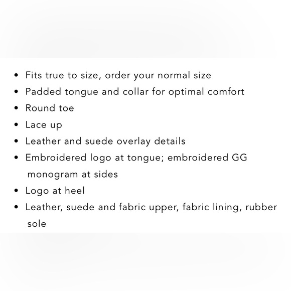 NIB GUCCI Women's GG Low Top Sneakers - Picture 7 of 7